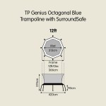 TP 10ft Genius® Octagonal Trampoline