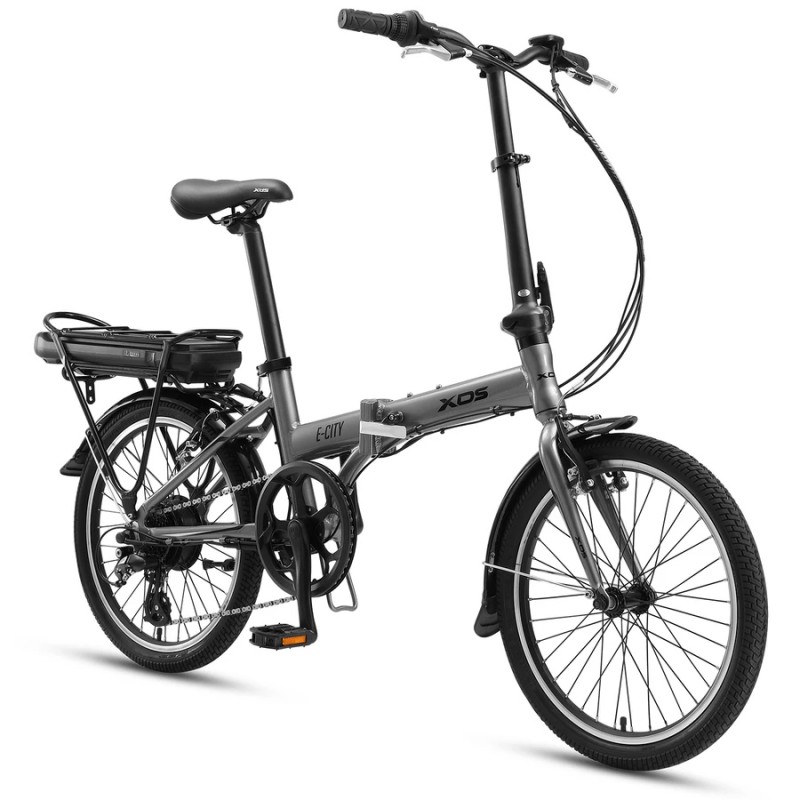 XDS E-City 20" Folding E-Bike Grey XDS E-City 20" Folding E-Bike Grey