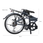 Progear Nomad 20" Folding Bike - Grey