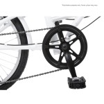 Progear Nomad 20" Folding Bike - Pearl White Progear Nomad 20" Folding Bike - Pearl White