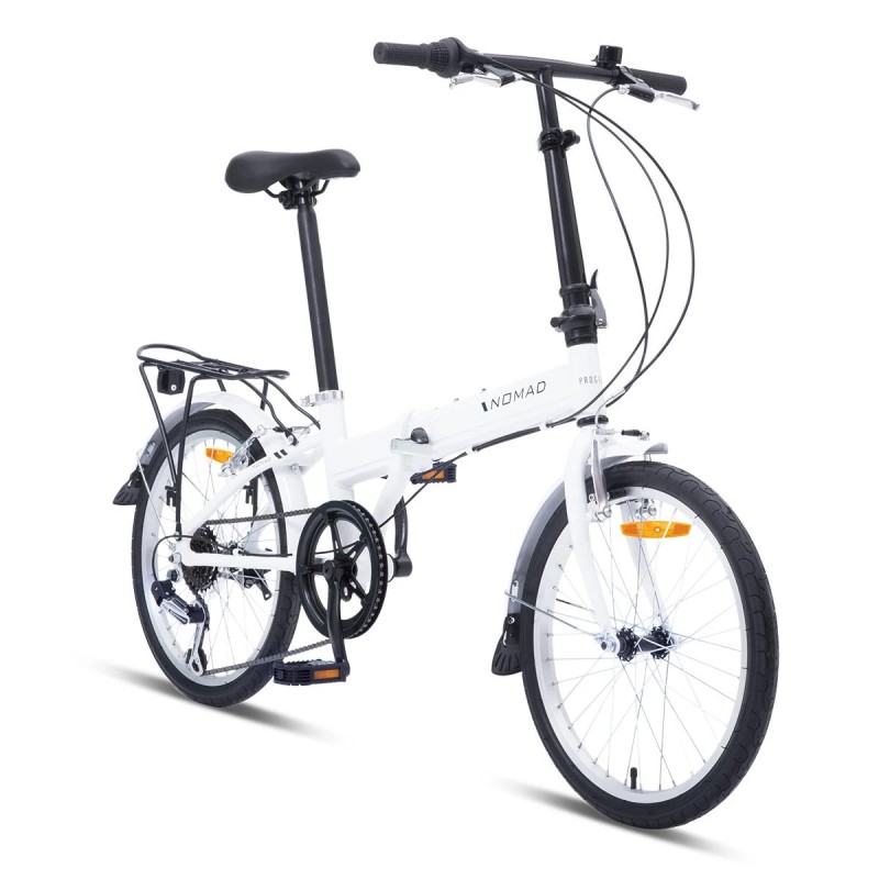 Progear Nomad 20" Folding Bike - Pearl White Progear Nomad 20" Folding Bike - Pearl White