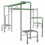 Junior Jungle Tarzan Monkey Bar Flying Fox Climb and Fly Play Set Junior Jungle Tarzan Monkey Bar Flying Fox Climb and Fly Play Set