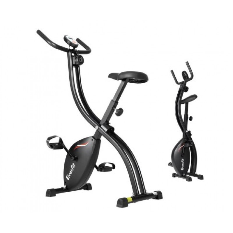 Everfit Exercise Bike X-Bike Folding Magnetic Bicycle Cycling Flywheel Fitness Machine Everfit Exercise Bike X-Bike Folding Magnetic Bicycle Cycling Flywheel Fitness Machine