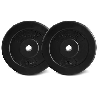 Lifespan CORTEX 10KG EnduraShell Weight Plate 25mm (2 Pack)