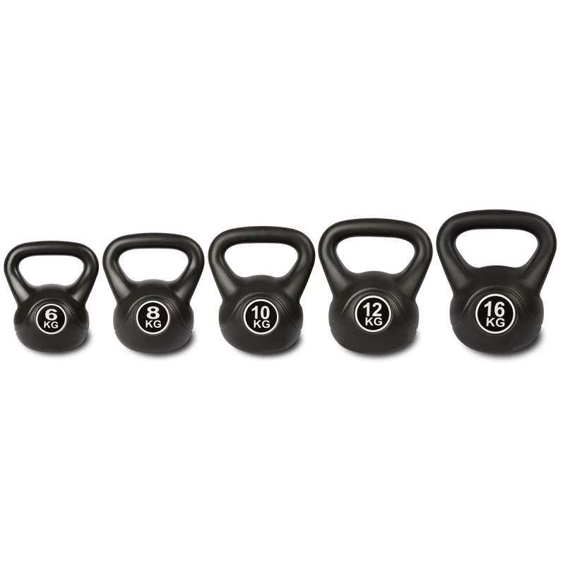 Lifespan Cortex Standard Kettlebell Set 6kg to 16kg Lifespan Cortex Standard Kettlebell Set 6kg to 16kg
