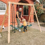 Lifespan Forde 3-Station Timber Swing Set Lifespan Forde 3-Station Timber Swing Set