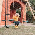 Lifespan Forde 3-Station Timber Swing Set Lifespan Forde 3-Station Timber Swing Set