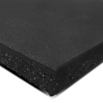 Lifespan CORTEX Dual Density Rubber Gym Floor Mat 50mm (1m x 1m) Set of 2
