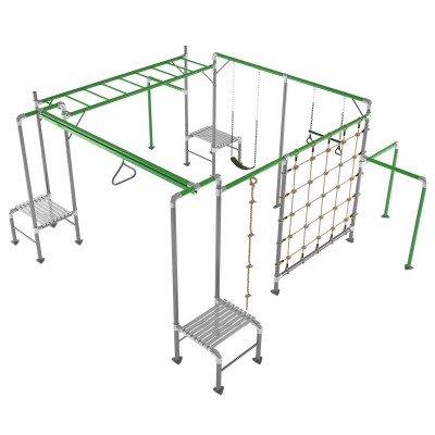 Junior Jungle Madagascar Monkey Bar Climb and Swing Play Centre