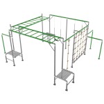 Junior Jungle Tanzania Monkey Bar Climb and Swing Play Centre