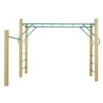 Lifespan Amazon 2.5m Monkey Bar Set Lifespan Amazon 2.5m Monkey Bar Set