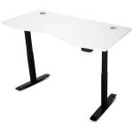 Lifespan Cyclestation3 Exercise Bike with ErgoDesk Automatic Standing Desk 1500mm in White Lifespan Cyclestation3 Exercise Bike with ErgoDesk Automatic Standing Desk 1500mm in White