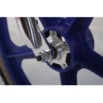 Skyway 2022 TA 20 PRO Replica BMX Bike Chrome/Blue Wheel