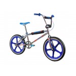 Skyway 2022 TA 20 Replica BMX Bike Chrome/Blue Wheel