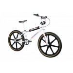 Skyway 2022 TA 24 PRO Replica BMX Bike White/Black Wheel