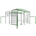 Junior Jungle Kakadu Monkey Bar Climb and Swing Play Centre