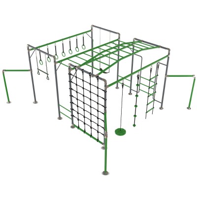Junior Jungle Kakadu Monkey Bar Climb and Swing Play Centre