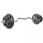 Lifespan CORTEX 40kg Curl Bar 25mm Standard Weight Set Lifespan CORTEX 40kg Curl Bar 25mm Standard Weight Set