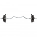 Lifespan CORTEX 40kg Curl Bar 25mm Standard Weight Set Lifespan CORTEX 40kg Curl Bar 25mm Standard Weight Set