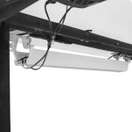 Lifespan ErgoDesk Automatic Standing Desk 1500mm (White) + Cable Management Tray Lifespan ErgoDesk Automatic Standing Desk 1500mm (White) + Cable Management Tray