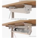 Lifespan ErgoDesk Automatic Standing Desk 1500mm (White) + Cable Management Tray Lifespan ErgoDesk Automatic Standing Desk 1500mm (White) + Cable Management Tray