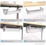 Lifespan ErgoDesk Automatic Standing Desk 1500mm (White) + Cable Management Tray Lifespan ErgoDesk Automatic Standing Desk 1500mm (White) + Cable Management Tray