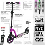Infinity Scooters New York City NYC Series Commuter Scooters - Plum Infinity Scooters New York City NYC Series Commuter Scooters - Plum
