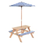 Lifespan Sunset Picnic Table with Umbrella Lifespan Sunset Picnic Table with Umbrella