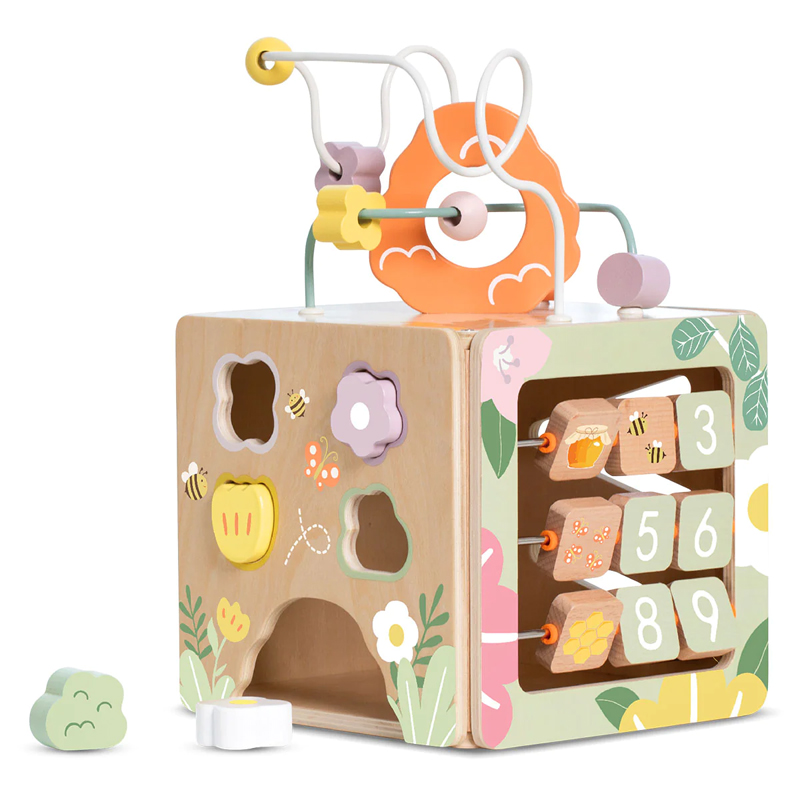 Classic World Honeybee Activity Cube Classic World Honeybee Activity Cube