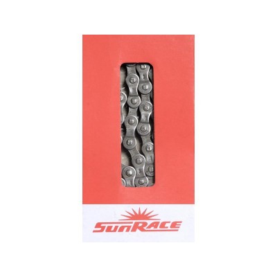 Sunrace 7 Speed 116L Bike Chain - Grey