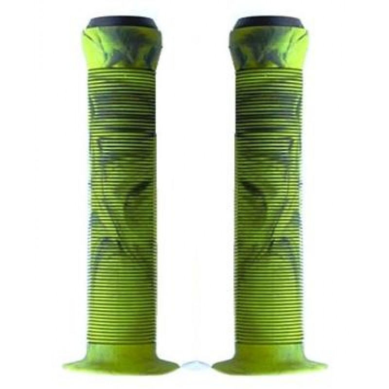 Velo Green & Black Kraton Rubber Mushroom 147mm Scooter Grips Velo Green & Black Kraton Rubber Mushroom 147mm Scooter Grips