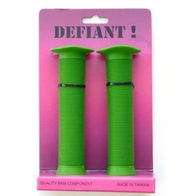Defiant Green Kratton Open End BMX / Scooter Grips