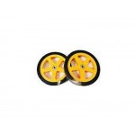 ONDA CORE Yellow Polymer Wheel/Black Tyre (Pair) ONDA CORE Yellow Polymer Wheel/Black Tyre (Pair)