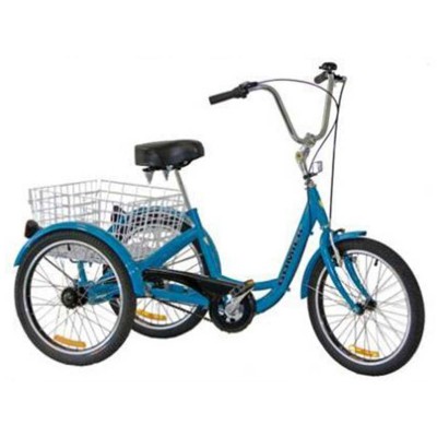 Gomier 2500 Series Coaster 24" Adult Tricycle - Blue