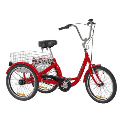 Gomier 2500 Series Coaster 20" Adult Trike - Red