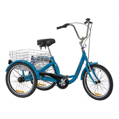 Gomier 2500 Series Shimano Nexus 3 Speed 20" Adult Trike - Blue