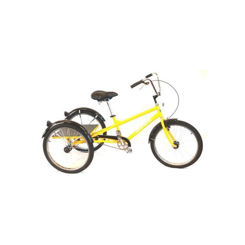 Gomier 24" 3 Speed Nextus Industrial Adult Trike - Yellow Gomier 24" 3 Speed Nextus Industrial Adult Trike - Yellow