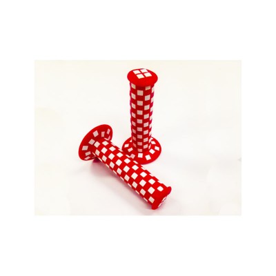 Old School BMX Red / White checkered grips by Old School BMX