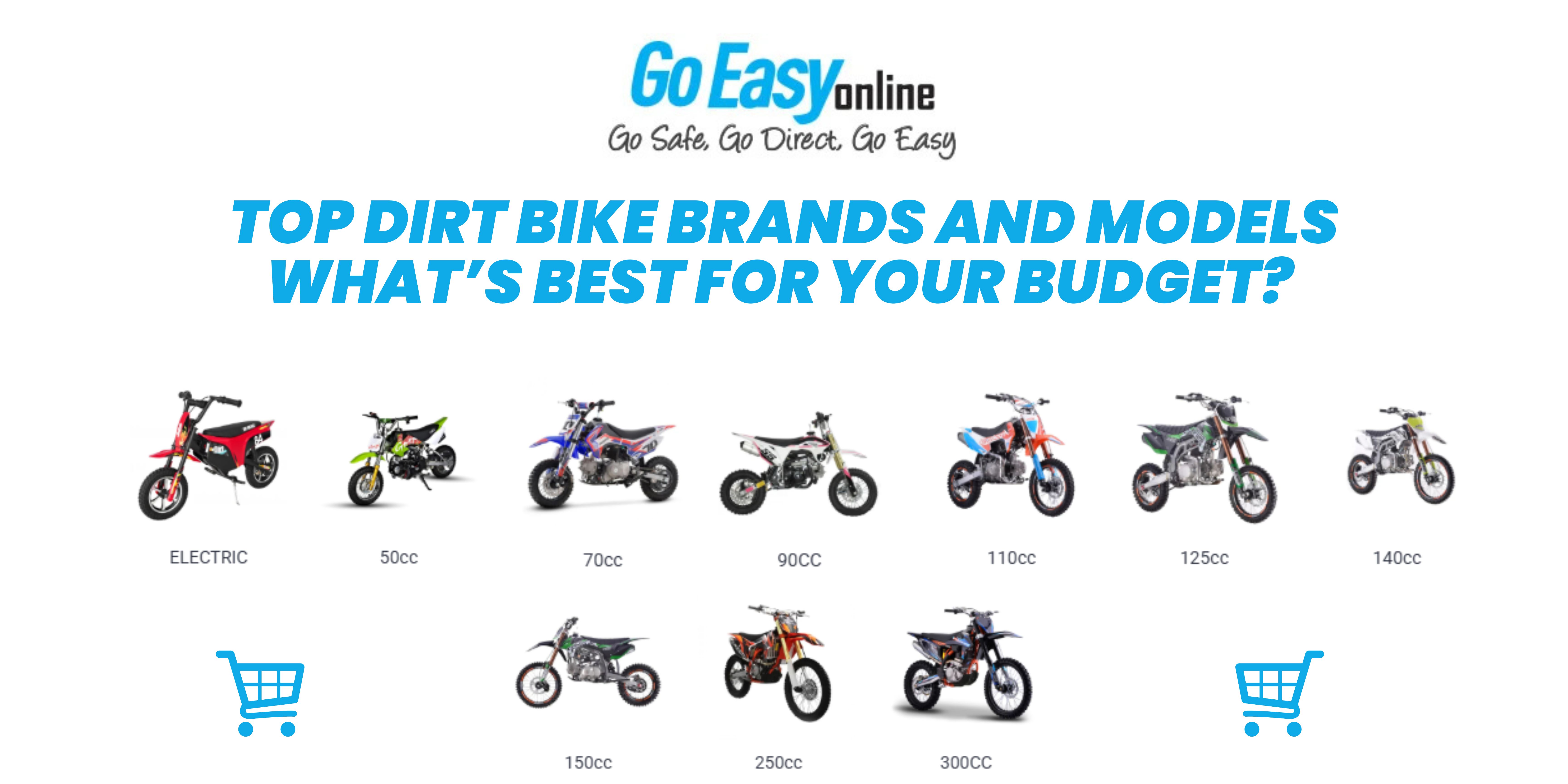 Top Dirt Bike Brands and Models